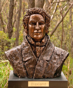 "Blaxland" Life size bust, cast bronze