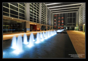 Deutsche Bank Building Fountain Phillip St, Sydney. Mirrored Stillness; Dancing