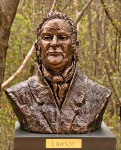 "Lawson" Life size bust, cast bronze