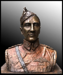 Air Vice Marshal Frank McNamara, VC, WW1, Cast Bronze, Larger than Life Size
