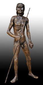 “Convict Memorial” Young Aboriginal, cast bronze 2.5 metres